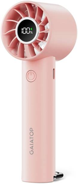 Gaiatop Mini Handheld Fan,Lightweight Hand Fan for Women 3 Speed Strong Wind Portable Fan USB Rechargeable Fan Personal Fan for Indoor Outdoor Travel Makeup USB Fan USB Fan