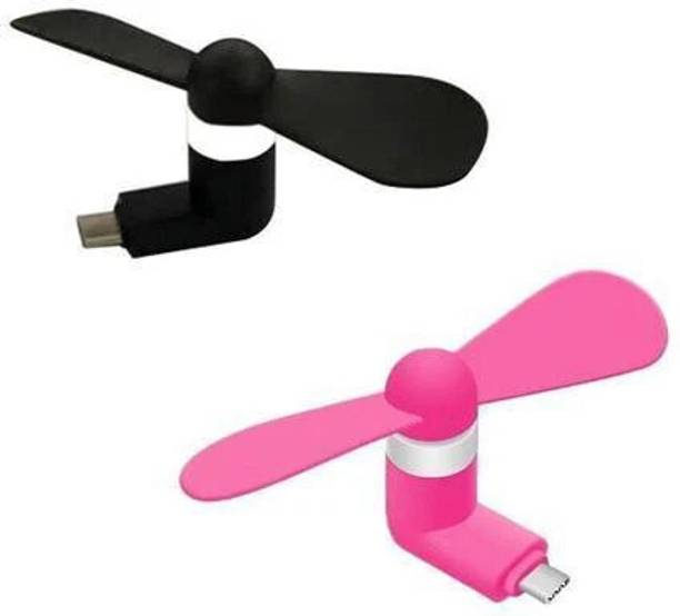 NHOUSE MFN30 Type-C portable mini fan 121 OTG adaptor gadget for all mobiles USB Fan