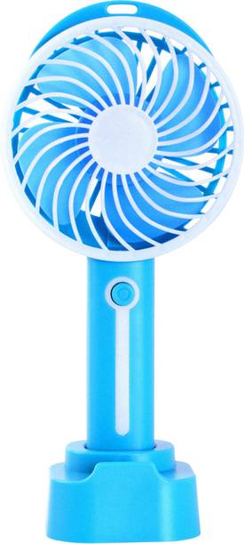 MZ K5 (RECHARGEABLE PORTABLE USB FAN) With Built-In Mobile Stand 1200mAh Battery USB Fan