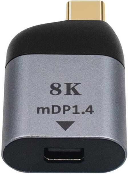 VOOCME 4K 2K 60hz for Tablet & Phone & Laptop USB-C Type C to Mini DP Displayport Converter Adapter HDMI Connector
