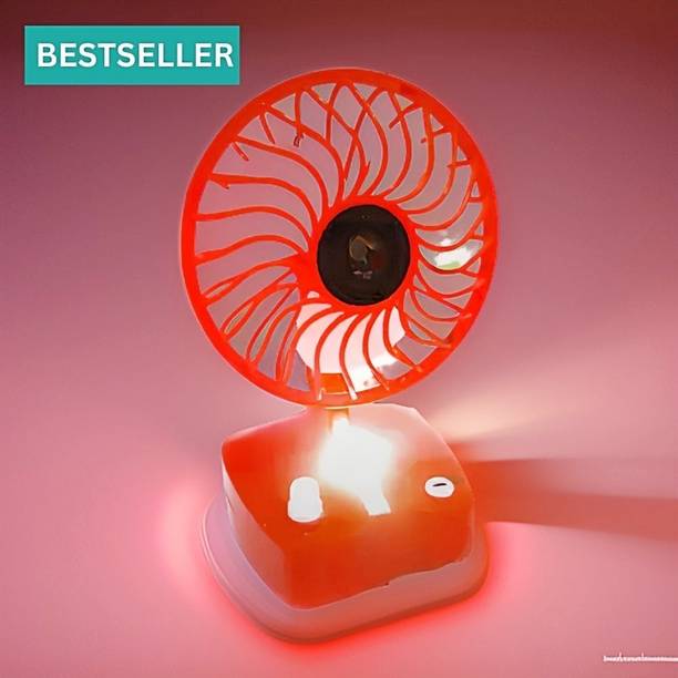GUGGU Cool Fan ( Rechargeable Table Fan) (Mini Fan) for Home, office TO483 Cool Fan (AC Cooler) (Rechargeable USB Fan) high speedTO483 USB Fan