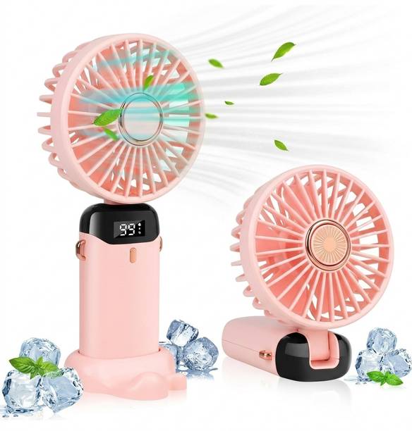 Sunkei Mini Hand Fan, Portable Fan, USB rechargeable Fan, N15 Pocket Fan Mini Portable hand Fan With 5 Speed usb fan Rechargeable Fan