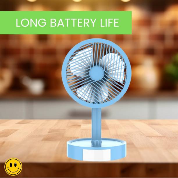FRONY Speedy Fan, Usb Rechargeable Table Fan With high speed Fan With LED LightB215 Speedy Fan, Usb Rechargeable Table Fan With high speed Fan With LED LightB215 USB Fan