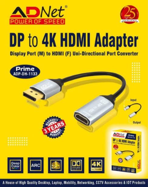 ADNet ADNet DP To 4k HDMI Adapter ADP-DH-1133 USB Cable