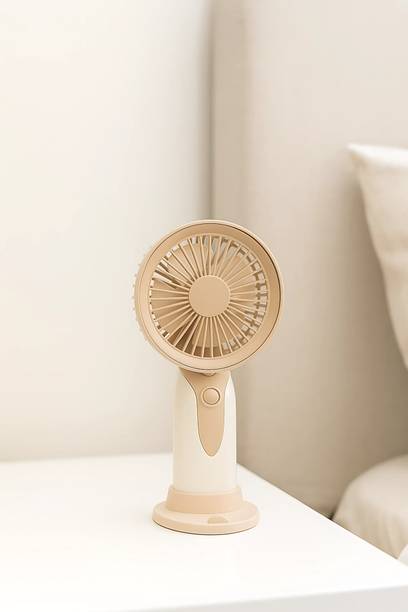 WOYR 3 Speed Rechargeable Portable Mini Fan for Home,Office,Desk|Small Fan Portable Fan|Mini Fan Electric with 500 MAH Lithium Battery|Small Fan Rechargeable Fan