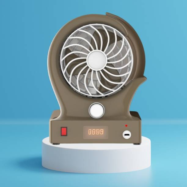 SACRO Wind Fan (Table Fan) Rechargeable (USB Fan) high speed Fan With LED LightZ396 Wind Fan (Table Fan) Rechargeable (USB Fan) high speed Fan With LED LightZ396 USB Fan