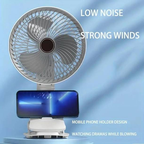 Care 4 [3 modes] portable mini desk fan with usb cable,CLIP Desktop Clip Fan Table Fan USB Charging Fan | Multi-Function| Rechargeable Fan USB Fan