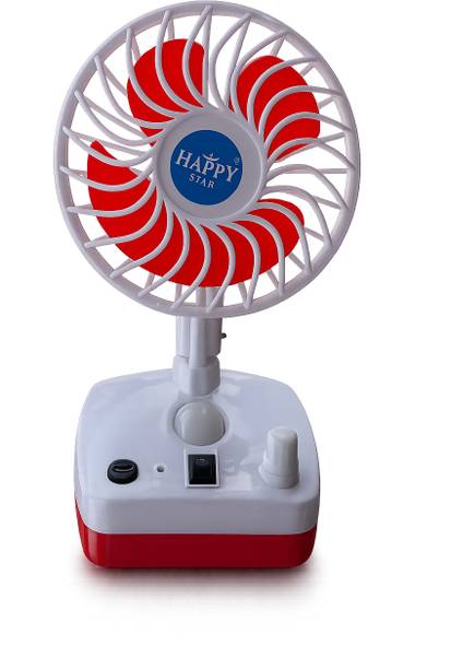 VERMAJI Mini Portable Rechargeable Fan | USB Desk Fan with Speed Control Lightweight & Compact Personal Cooling Fan for Home, Office & Travel Rechargeable Fan