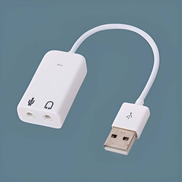 SDMINITEK Channel Audio USB Sound Card with 3.5mm Headphone & Microphone Socket Compatible with Windows, Mac, macOS, Linux, PS4, PS5 Plug & Play Aluminum SD-3 Sound Card