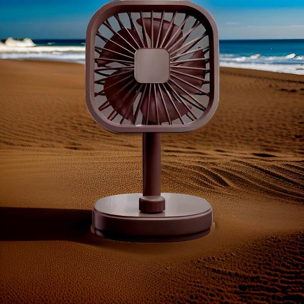 FRONY Mini Ac Cooler Rechargeable Flow Fan Portable (USB Fan) With LED Light_ZZZ201 Flow_Fan_2SZZ201 USB Fan