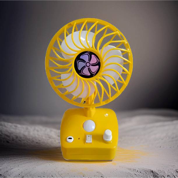 Clairbell Cool Fan: Ultimate Convenience - USB Rechargeable, 5 Speeds, and LED Light VP12 Cool Fan: Ultimate Convenience - USB Rechargeable, 5 Speeds, and LED Light VP12 USB Fan