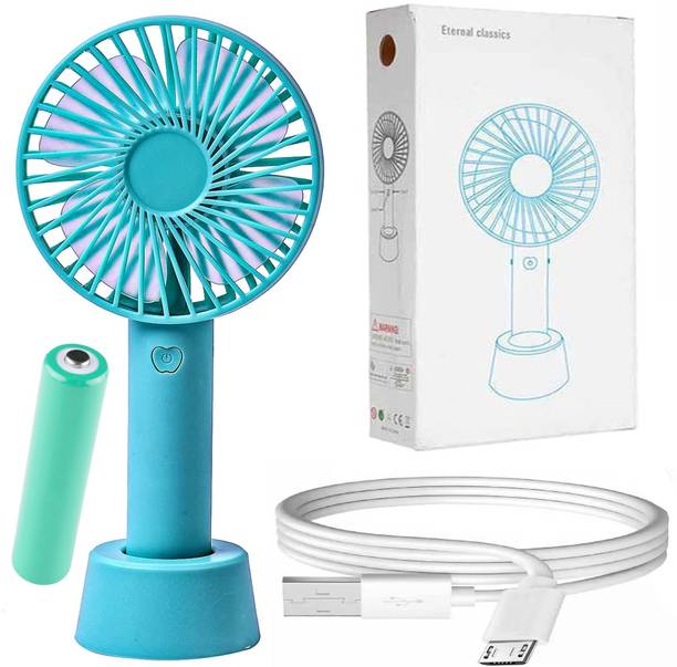 SPERO Mini Handheld Fan, Brushless Motor Portable Hand Fan USB Fan Rechargeable 3 Adjustable Speed Portable Hand Held Fan Eyelash Fan for Girls Women Kids USB Fan