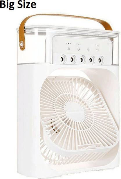 purvish Mini Air Cooler Fan, 3 Wind Speeds and 5 Spray Modes for Your Desk Personal Air Cooler, Portable Air Conditioner Fan, Mini Evaporative Cooler USB Air Cooler, USB Cable, USB Fan, USB Charger