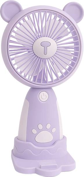 Hanumano 3 Speed Portable Fan|Small Fan|Mini hand fan for Office,home,school |Portable Rechargeable Fan|Mini Fan Electric Rechargeable Fan