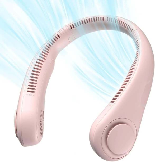 Wristkart Neck Fan Bladeless Speeds Battery Operated Personal NF75 Neck Fan Bladeless Speeds Battery Operated Personal NF75 USB Fan