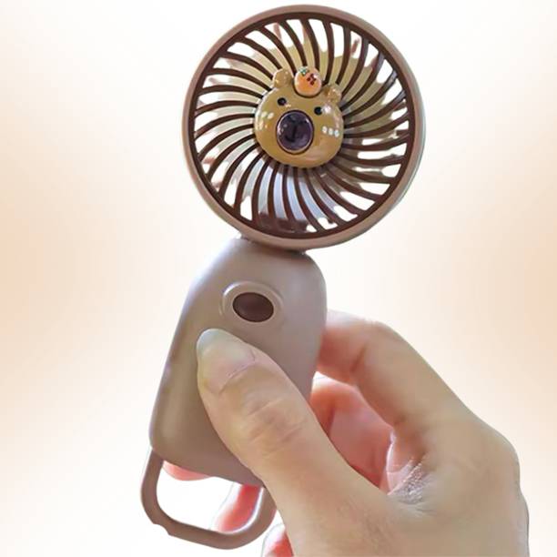 ZOQQI Compact Rechargeable Fan - 3 Speeds, Type-C, 6 Hours Use Compact Rechargeable Fan - 3 Speeds, Type-C, 6 Hours Use USB Air Cooler