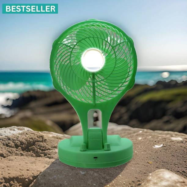 FRONY Wave (AC Cooler) (Rechargeable USB Fan) high speed VE417 Wave ( Rechargeable Table Fan) (Mini Fan) for Home, office VE417 USB Fan
