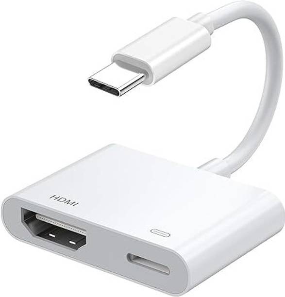 VOOCME hdmi C to HDMI Type-C Digital AV Adapter 4K UHD Thunderbolt to HDMI Converter Screen Connector HDMI Connector