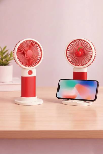 NKL Mini Portable Pocket Fan High Wind Flow,Mobile Stand, Light Weight_VR281 Mini Portable Pocket Fan_VR281 USB Fan
