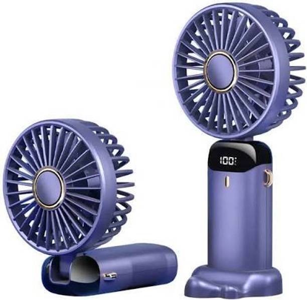 DigiPrints Portable hand fan,rechargeable fan electric for travel kitchen makeup Portable hand fan,rechargeable fan electric for travel kitchen makeup Rechargeable Fan