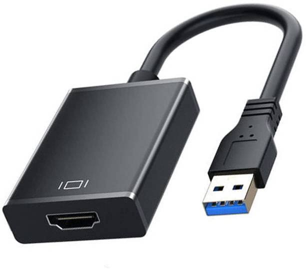 RuhZa USB to HDMI Adapter,USB 3.0/2.0 to HDMI for Multiple Monitors 1080P Compatible with Windows XP/7/8/10/11 USB Cable