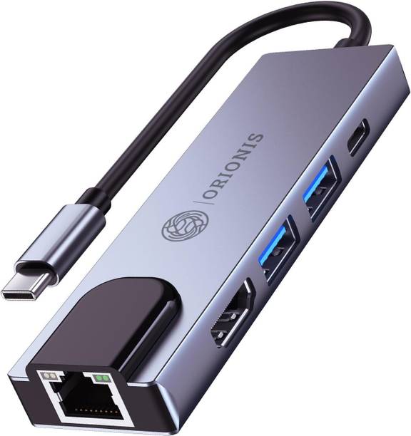 Orionis CoreSync 5 in 1 USB-C Hub HDMI Hub Adapter ...