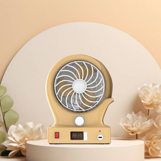 SACRO Wind Fan Rechargeable Desk Fan (Portable Table Fan) for Home/Office/TravelZ183 Wind Fan Rechargeable Desk Fan (Portable Table Fan) for Home/Office/TravelZ183 USB Fan