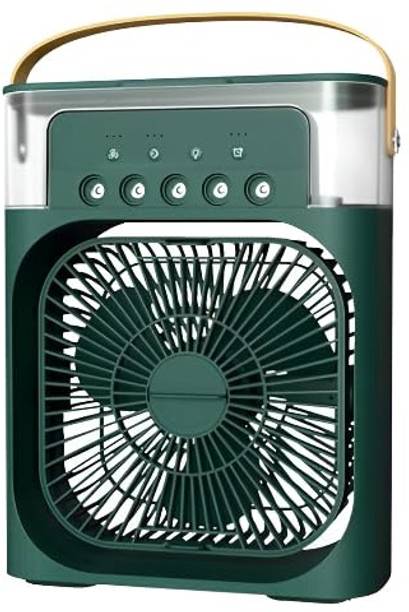 starStore Portable Air Cooler Fan with Water Tank & USB Power -GREEN Portable Air Cooler Fan with Water Tank & USB Power -GREEN USB Fan
