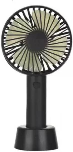 JAIN ELECTRONICS Mini Portable USB Air Cooler Table Fan Electric Battery High Speed Home Breeze Summer Rechargeable Wind Fan Cooler Home Office Car kitchen Desk Travel Cold USB Fan