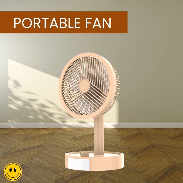 Clairbell Speedy Fan, Usb Rechargeable Table Fan With high speed Fan With LED LightI426 Speedy Fan, Usb Rechargeable Table Fan With high speed Fan With LED LightI426 USB Fan