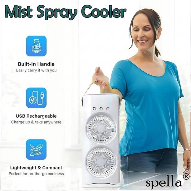 Spella Double Ended Mist Spray USB Air Cooler