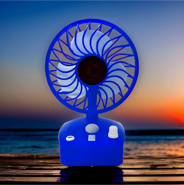 Clairbell Cool Fan: Ultimate Convenience - USB Rechargeable, 5 Speeds, and LED Light VP66 Cool Fan: Ultimate Convenience - USB Rechargeable, 5 Speeds, and LED Light VP66 USB Fan