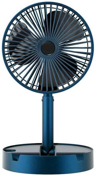 Rhobos Telescopic Electric Fan: Portable, Foldable & Height Adjustable Telescopic Electric Fan: Portable, Foldable & Height Adjustable USB Fan