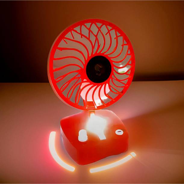Clairbell Cool Fan: Ultimate Convenience - USB Rechargeable, 5 Speeds, and LED Light V10 Cool Fan: Ultimate Convenience - USB Rechargeable, 5 Speeds, and LED Light V10 USB Fan