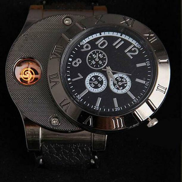ASTOUND Flameless Windproof Unique Designer 2 in 1 Analogue Watch/Cigarette Lighter WWL-23 Cigarette Lighter