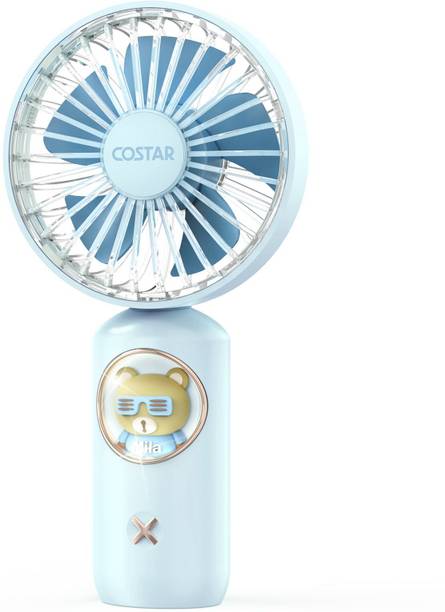 Costar AirQ Mini Portable Fan - Powerful Brushless Motor Handheld Fan Powerful Brushless Motor-Indoor and Outdoor USB Fan