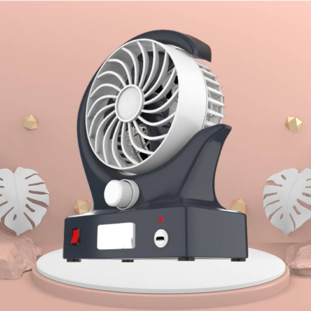 YAROH Wind Fan P67 WIND FAN:7 Speed,LED Light,USB Rechargeable,very silent|Stay Chill Anywhere Rechargeable Fan