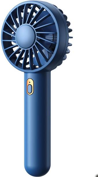 Sampri Mini Handheld Fan, Portable Fan USB Rechargeable, Small Pocket Fan Multifunction Foldable Folding Rechargeable Fan With Powerful LED Light USB Fan
