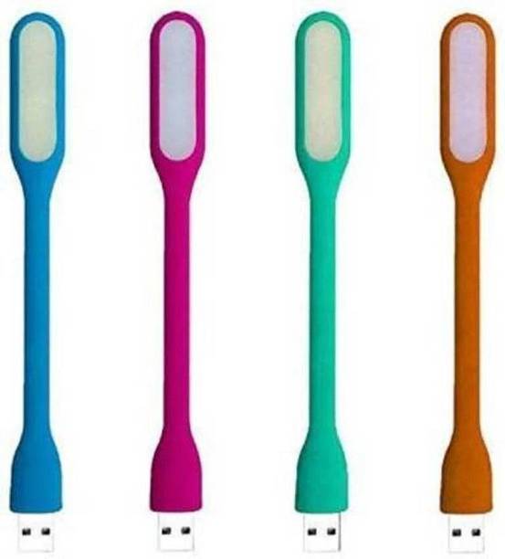 Mobdeskeh SET OF 4 Portable USB Led Flexible Lamp 5V 1.2W USB Led Light