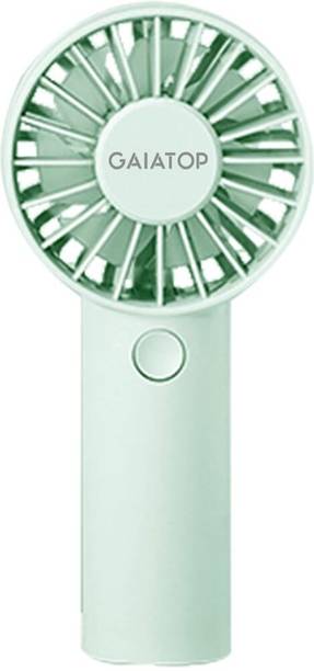 Gaiatop Mini Handheld Fan, Powerful 3 Speed Personal Portable Fan Rechargeable Hand Fan Small Electric Fan for Makeup Travel Camp Shopping USB Fan USB Fan