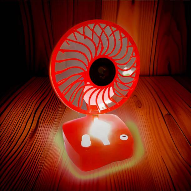 Clairbell Cool Fan: Ultimate Convenience - USB Rechargeable, 5 Speeds, and LED Light V19 Cool Fan: Ultimate Convenience - USB Rechargeable, 5 Speeds, and LED Light V19 USB Fan