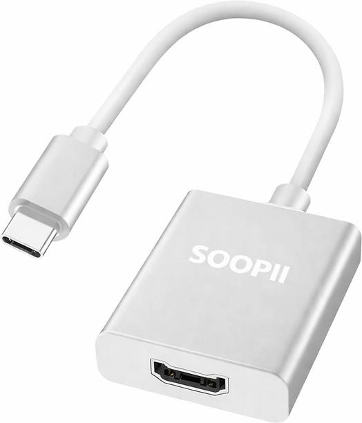 Soopii 4 Port USB 3.0 Type-C Hub | High Speed Multiport USB Splitter for Laptop & PC USB 3.0 HUB-4P USB Hub
