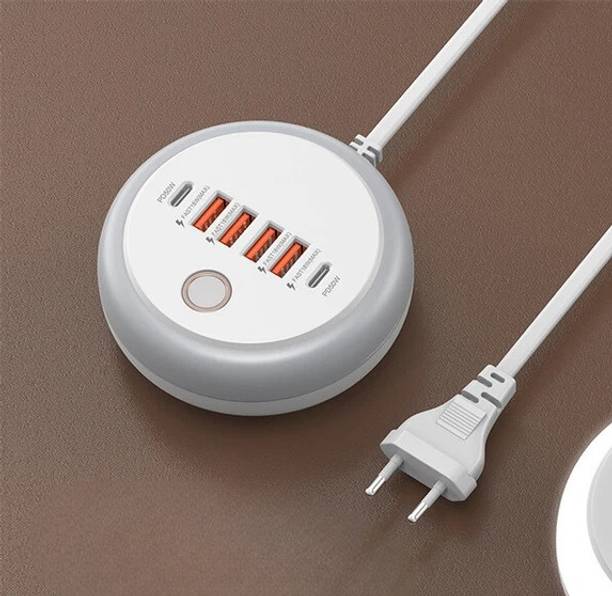 RHONNIUM LED/Fill Light PD50W Plug-in Charger USBC-05 USB Hub