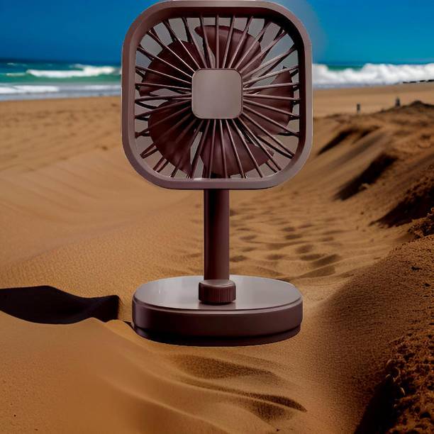 FRONY Mini Ac Cooler Rechargeable Flow Fan Portable (USB Fan) With LED Light_KKK216 Flow_Fan_2HKY216 USB Fan