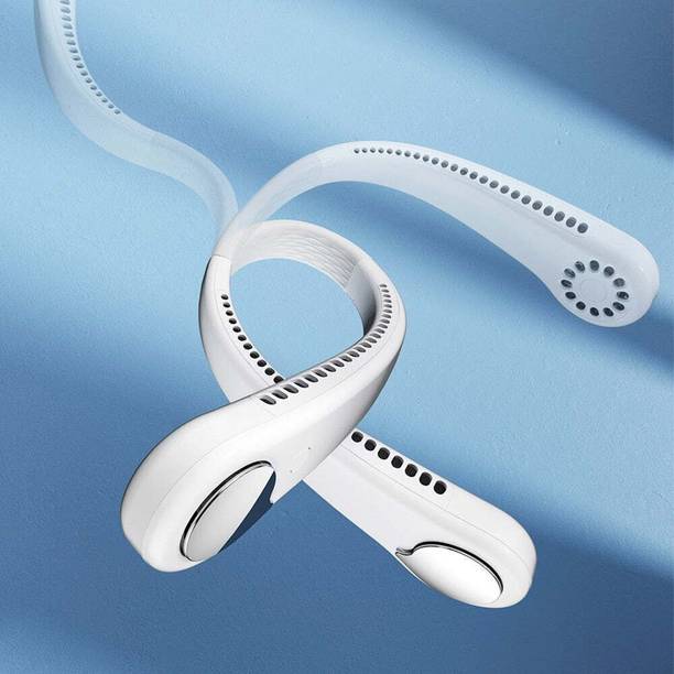 14 Fab Neck Fan Bladeless Speeds Battery Operated Personal NF56 Neck Fan Bladeless Battery Operated Personal opi165 USB Fan
