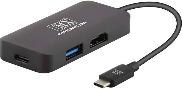 MX Type-C to HDMI / USB-A / Type-C (PD&Data) with DP 1.4 Alt Mode Adaptor P 5107A-HUC (DP-ALT 1.4) USB Cable