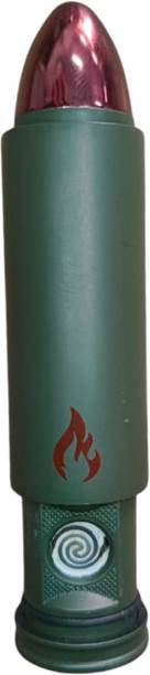 FLAMEMATE Quad-Ignite Bullet Lighter – 4-in-1 Smart Ignition (voice,Touch,Shake, Blow) Cigarette Lighter