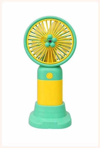 Riga Portable Rechargeable Handheld Mini Fan USB Fan Multicolor F32 USB Air Cooler