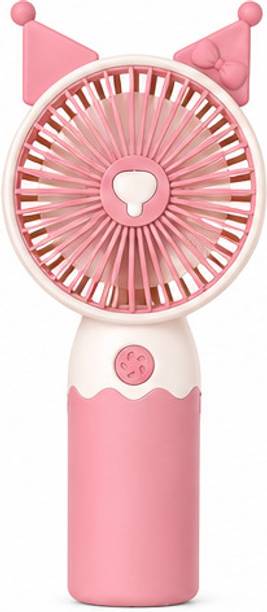 Kikinova Match Stick USB Rechargeable Mini Fan Type-C Portable Handheld Fan Pink Mini USB Rechargeable Handheld Fan Cute Portable Cooling Fan Rechargeable Fan