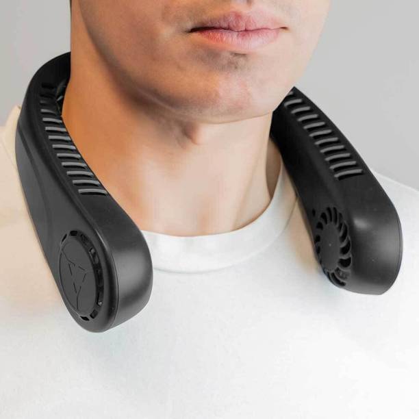 14 Fab Neck Fan Bladeless Speeds Battery Operated Personal NF96 Neck Fan Bladeless Battery Operated Personal opi96 USB Fan